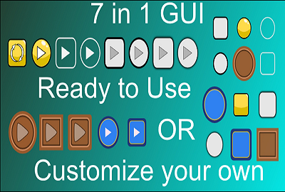 7 in 1 GUI Pack main cover image